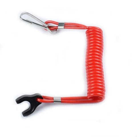 Beefed-Up Kill Switch Lanyard For Outboard Engines And Boats Waterproof Safety Stop Switch To Cut Power In Emergencies Replacement Ignition Kill Switch Cable Ideal Boat Safety Accessory