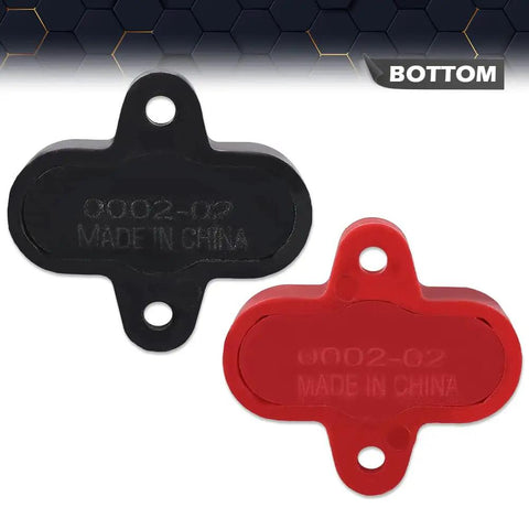 Junction Block Power Post Workhorse Insulated Terminal Stud For Battery Ring Terminals 5 Sixteenths Inch Red Black 2 Piece Kit