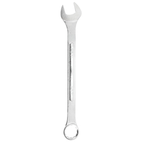 Combo Wrench 1-3/8 Inch High Torque Box End Drop-Forged Chrome Alloy Steel Construction Durable Silver Finish For Tough Auto And Garage Jobs That Stand Up To Heavy Use Every Day