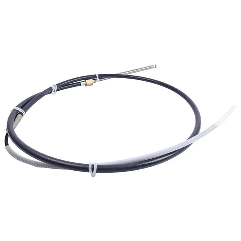 8 Ft Universal Boat Steering Cable Compatible With Uflex Rotary M66X08 Seastar SSC6208 QC II Marine Grade Core Easy Retrofit