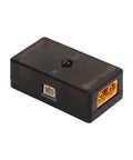 Hella Safe 150W RC LiPo Storage Kit Bulb Discharge Module Portable Voltage Balancer with black casing and input/output ports.