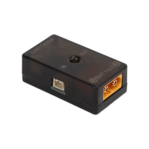 Hella Safe 150W RC LiPo Storage Kit Bulb Discharge Module Portable Voltage Balancer with black casing and input/output ports.