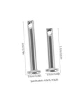 10 Pack Stainless Steel Clevis Pins M3x16 M3x20 Flat Head Single Hole Clamps For Scaffolding And Machinery Heavy Duty Rigging Hardware No Sweat Setup Tough As Nails Industrial Build, showing sizes 16mm and 20mm.
