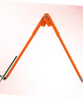 Rock Solid Carpenter Scribing Divider And Adjustable Woodworking Measuring Tool Featuring Large Diameter Locking Compass, orange steel legs.