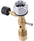Brass Bunsen Burner For Lab Use With One Hand Operation Safe Brass Build Propane Fuel Ready with adjustable knob