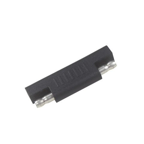 Polarity Reversing Adapter Connector 2 Pin Switching Quick Disconnect For SAE Extension Cables, Perfect For Solar Panels, Automotive Battery Maintainer And Power Chargers, 2 Pack, single adapter view