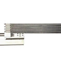 Heavy Duty Transmission Oil Cooler For Ford Mustang 2006 To 2010 With 4.0L 4.6L And 5.4L Engines Keeps Gearbox Smooth And Cool Like A Boss, silver metal