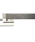 Top Tier Call Me Go Transmission Oil Cooler for Ford Mustang 2006-2010, aluminum fin cooler with side fittings