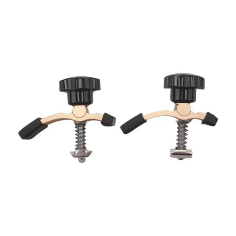 Two Pack Universal Adjustable CNC Hold Down Clamps Kit With 45mm Max Clamping Height for CNC Milling and Engraving Mini T Slot Clamps