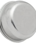 Four Pack 2.5 Inch Trailer Axle Dust Caps For EZ Lube Hubs 6 On 5.5 Inch Silver Replacement Dust Covers Durable And Easy Install