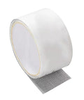 Roll of Window Screen Repair Patch Tape No Fuss Self Adhesive Mesh Patch With Double Sided Adhesive Easy Peel And Stick Quick Fix For Holes In Steel Screens At Home White