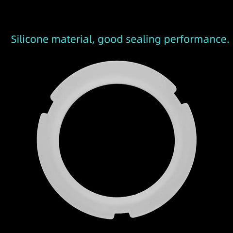 Clear Silicone Sealing Gasket For Coffee Machines 76X57X7MM OE 6V0945246 CL-00788 product image showing gasket shape and material.