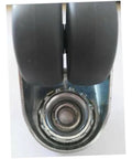 Beast Mode 2 Inch Twin Caster Wheels With Brake Rock Solid Swivel Plate Casters featuring durable TPR rubber and smooth steel brackets.