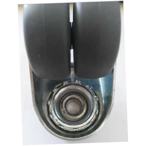 Beast Mode 2 Inch Twin Caster Wheels With Brake Rock Solid Swivel Plate Casters featuring durable TPR rubber and smooth steel brackets.