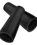 Durable 2pcs Mig Welder Nozzle Replacement Tips Kit For Wire Feed Guns Heavy Duty Sturdy Shield Cups Gas Shielding Accessories Perfect For Steel And Aluminum Projects, black plastic tips.