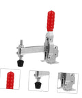 Two Pack Welding Toggle Clamps Fixed Clamp For Woodworking Jigs And Holding Fixtures portable durable iron heavy duty use