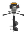 173cc 4 Stroke Gas Powered Earth Auger Post Hole Digger Heavy Duty 9HP Gasoline Ground Drill With Drill Bit Two Man Post Hole Digger Industrial