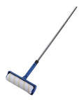 Adjustable 10 Inch Paint Roller Kit With Slick Telescopic Pole For No Sweat Ceiling And Wall Painting Rotating Handle Eases Wrist Strain For Quick Furniture Refreshes On The Regular, showing blue handle and white roller.