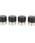 4 Pack 1.98 Inch Stainless Steel Boat Trailer Hub Bearing Kit With Protective Cover And Grease Fitting For 4 And 5 Bolt Hubs