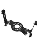 Premium Wheel Fitment Simulator And Offset Measurement Tool For 14 To 22 Inch Rims showing a black steel gauge for precise rim checks.