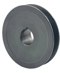 Beefy 3.45 Inch Outer Diameter V Belt Pulley One Groove With Seven Eighths Inch Bore For A 3L And 4L Belts Cast Iron Motor Pulley