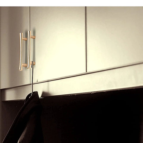 Polished Brass Cabinet Pulls 5 Pack With 5 Inch Hole Center For Kitchen Cabinets And Dresser Drawers Bright Gold Hardware installed