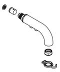Exploded view of spray assembly parts for Genuine Part Plumbing Fixture Repair Supplies For Warranty Protection And Easy Replacement Spray Engineered For Longevity With Premium Materials For Real Durability And Long Lasting Performance For Your DIY Home Projects.