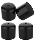 4 Pack 1.98 Inch Bearing Rubber Caps For Trailer Wheel Hub Dust Cover Replacement Water And Dust Proof Bearing Protector