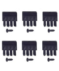 Replacement brushes for Archery Capture Style Whisker Biscuit Arrow Rest For Compound And Recurve Bows, with screws