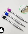Pro Grade Watch Movement Screwdriver Set For 3235 Caliber, 3 Piece Kit with color coded tips and anti rust handles