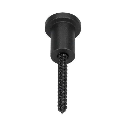Close-up of a heavy duty carbon steel spacer from Do It Yourself Ready 1.4 Inch Sliding Barn Door Track Spacer Replacement Kit.