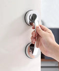 Strong Suction Cup Handle For Glass Doors Windows And Cabinets With Seamless Installation being used on a smooth surface