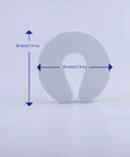 Six Pack Soft Foam Door Stopper Guard For Kids And Pets Prevents Finger Pinch Injuries From Slamming Doors, 95mm size