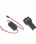 Tough Rc Crawler Winch With Twin Motor Drive And Realistic Cable Pull For 1/10 Scale Crawlers controller kit with wires for RC truck use