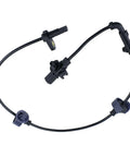 Keep Your Daily Driver Cruising Smooth With These Heavy Duty Front Abs Wheel Speed Sensors For Honda Civic 2006 Through 2011 Left And Right Pair close-up view of ABS wheel speed sensor wiring and connectors