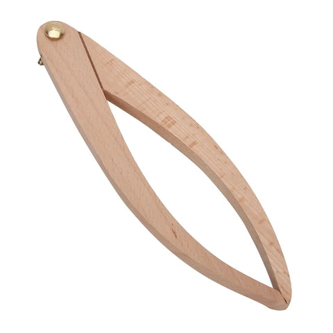 Solid Wood Caliper Delivers Straight Shootin Measurements Hella Durable Build For Real World Studio Grind Genuine Hardwood Finish No Fuss Pottery Measuring Ceramic Sizing Gauge For Clay Artisans