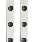 Two 600mm MGN15 linear guide rails from 600mm MGN15 Linear Guide Rail Set With Preloaded MGN15H Blocks For DIY 3D Printer And CNC Machines