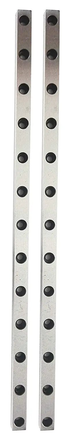 Two 600mm MGN15 linear guide rails from 600mm MGN15 Linear Guide Rail Set With Preloaded MGN15H Blocks For DIY 3D Printer And CNC Machines