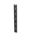 Top Shelf 12 Inch Long Cheese Mounting Plate Featuring Heavy Duty Aluminum Body And Built In Quarter Twenty Screws, black finish.