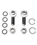 Mohawk Radius Rod Rebuild Kit For Extreme Duty Upper And Lower Radius Rods With Spherical Bearings, Rod Ends, And O Rings, 4130 Chromoly Steel Construction, 2 rod ends, bearings and O-rings