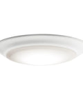 Dope LED Downlight 7.5 Inch Flush Mount Ceiling Light in White 3000K Dimmable J Box Ready Modern Sleek Look