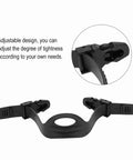 Fin Straps Adjustable Diving Straps For Outdoor And Indoor Water Sports Cozy Rubber Fins Straps 1 Pair Quick Fit black