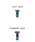 Premium Gunsmithing Screws Size 8-40 Torx T10 Flat and Standard Heads for Optics Bases and Scope Rings