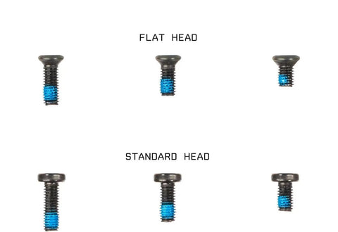 Premium Gunsmithing Screws Size 8-40 Torx T10 Flat and Standard Heads for Optics Bases and Scope Rings