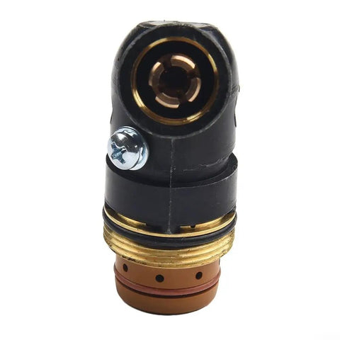 Front view of 9-8219 Plasma Cutting Torch For SL60 And SL-100 with polymer copper construction, showing torch details