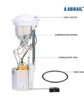 Dodge Ram 1500 Fuel Pump Replacement For 2004 2005 2006 With 3.7L 4.7L 5.7L Short Bed 26 Gallon Tank No Fuss Easy Install OE Quality Fuel Pump Assembly Interchangeable With E7186M shown with labeled components including fuel outlet, compression spring, and tank seal.
