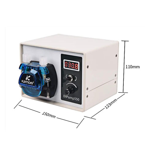 Three Rotor Peristaltic Pump With Stepper Motor, 24V Lab Dosing Pump, Smart Variable Speed Control, Pro Grade Flow