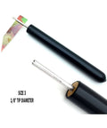 DIY Paper Bead Kit With Roller Tool Featuring A 3MM Stainless Tip And A Three Quarter Inch Slotted Tip shown with paper strip