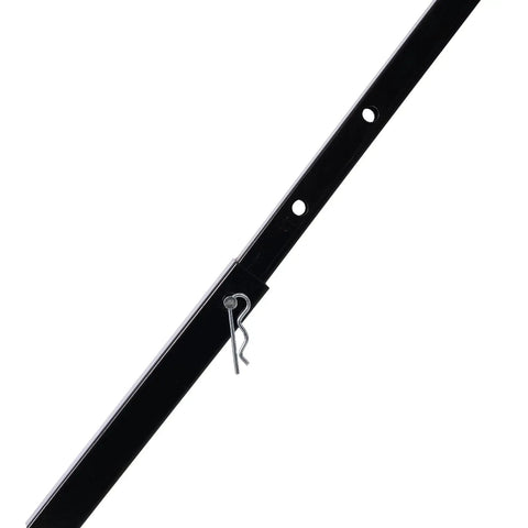 Close-up of T shape handle of 24 Inch Peat Moss Spreader With Steel Mesh Roller And T Shape Handle Heavy Duty Lawn And Garden Care Tool