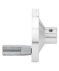 Side view of Lathe Handwheel With Aluminum Alloy Handle For 7x10 7x12 7x14 Mini Lathes CJ18 CJ0618A 0618 Dope Upgrade For Smooth Grip